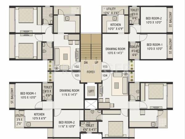 Images for Cluster Plan of Binori Park Ridge