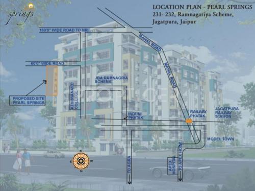  pearl-springs Images for Location Plan of Pearl Pearl Springs