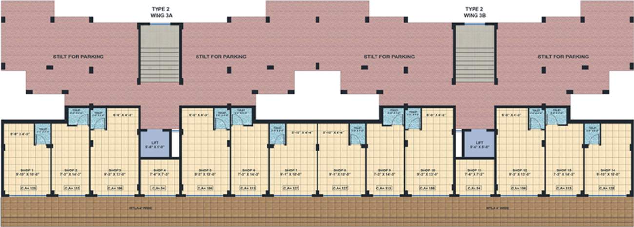 Images for Cluster Plan of Nest Nest Residency