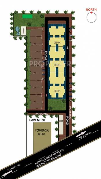 Images for Site Plan of Shubham Gold Homes