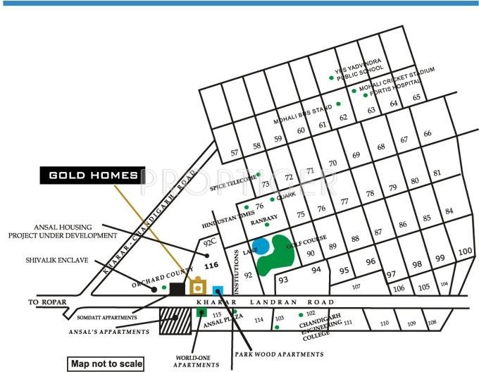 Images for Location Plan of Shubham Gold Homes