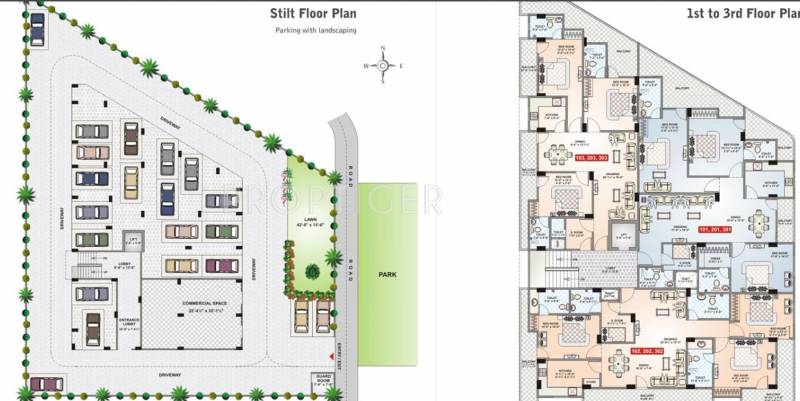 Images for Cluster Plan of Pearl Parkview