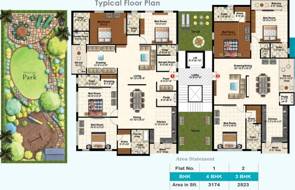 Images for Cluster Plan of Ludhani Krish Central Images for Cluster Plan of Ludhani Krish Central