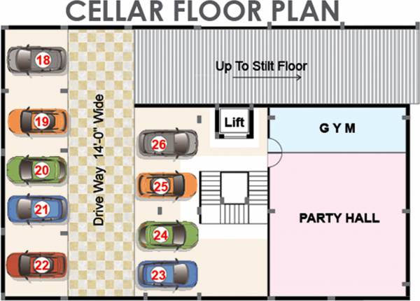 Images for Cluster Plan of Ludhani Krish Central Images for Cluster Plan of Ludhani Krish Central