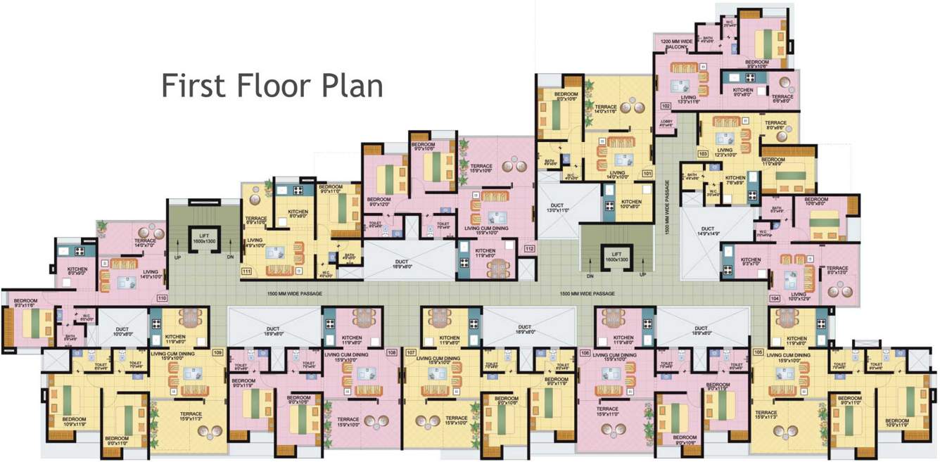 Images for Cluster Plan of Ganesh Mahabhadra Residency