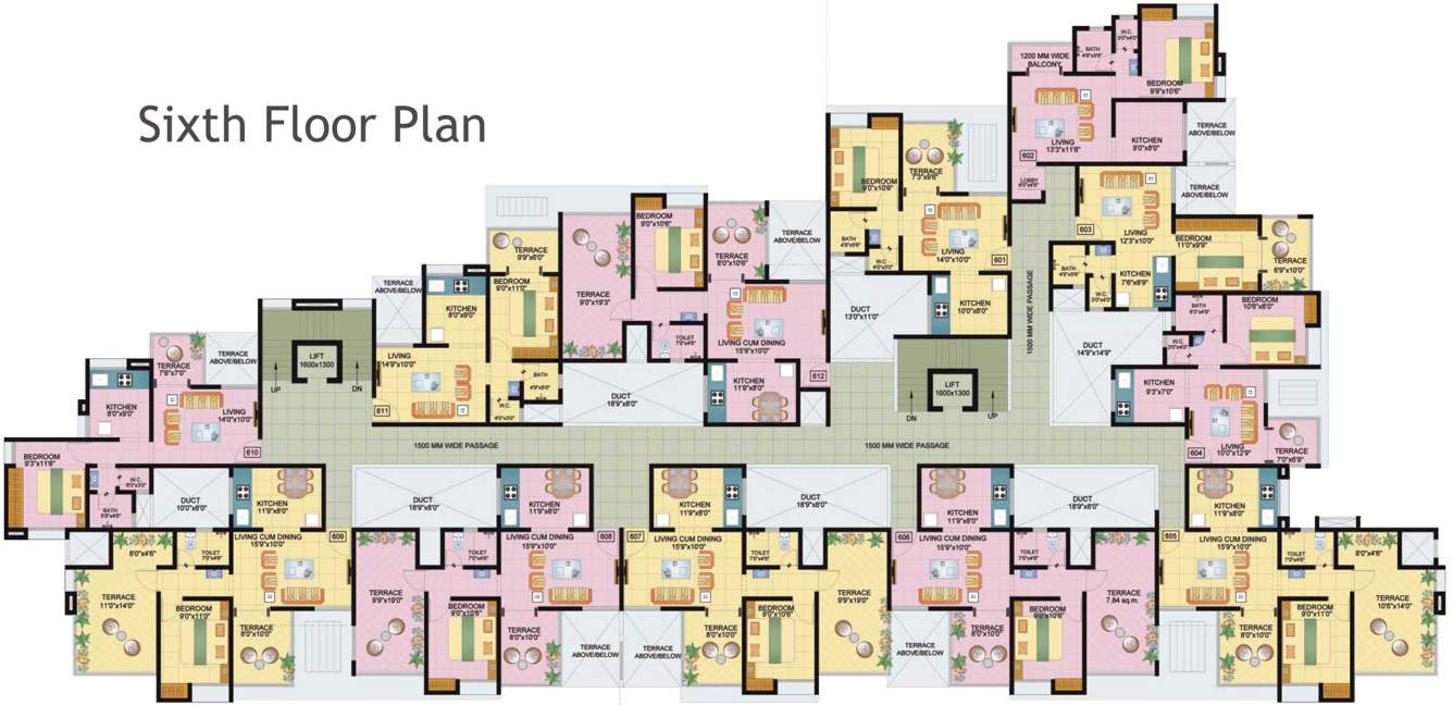 Images for Cluster Plan of Ganesh Mahabhadra Residency