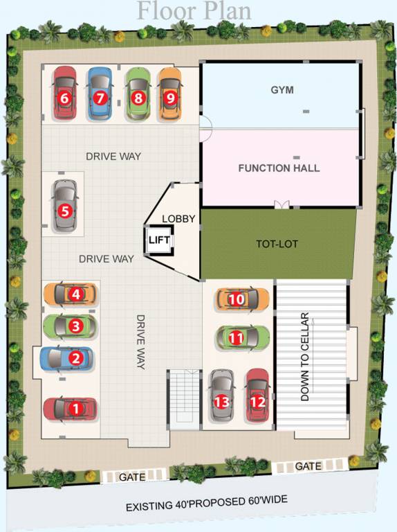 Images for Cluster Plan of Ludhani Krishna Pride