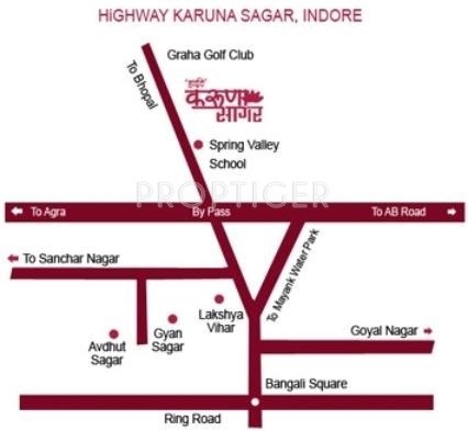  karuna-sagar Images for Location Plan of Prashant Karuna Sagar