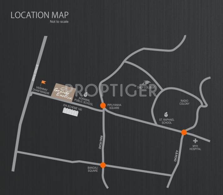  grande-exotica Images for Location Plan of Chugh Grande Exotica