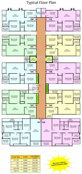 Images for Cluster Plan of Shri Krishna Solitaire Park