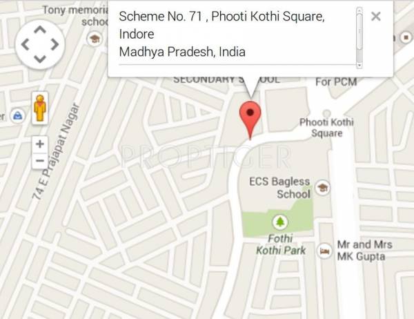 Images for Location Plan of Shri Krishna Solitaire Park