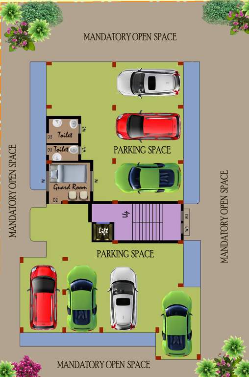  sukriti mansion Images for Cluster Plan of Vsun Sukriti Mansion