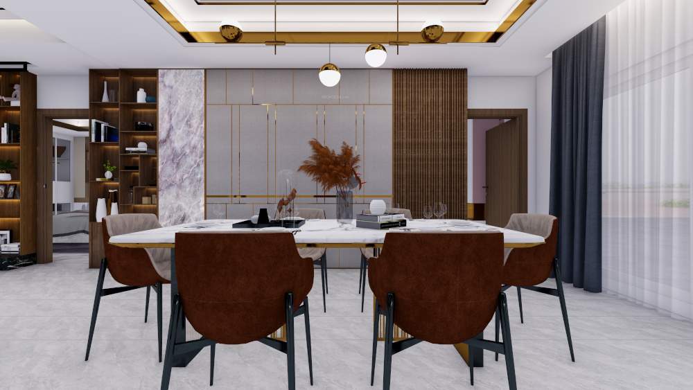 sri hemadurga jewel county Dining Area