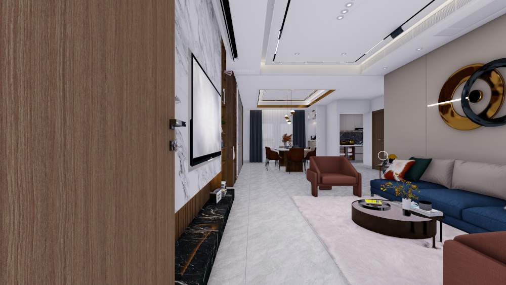 sri hemadurga jewel county Living Area