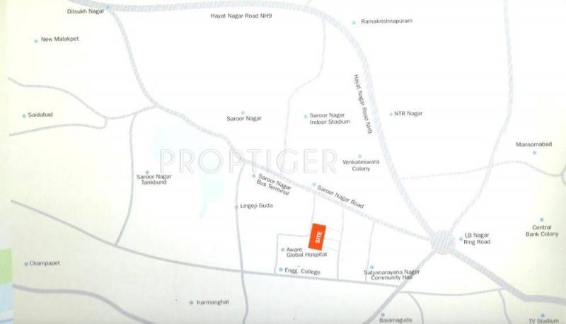 Images for Location Plan of Manasa Vensa Ashraya