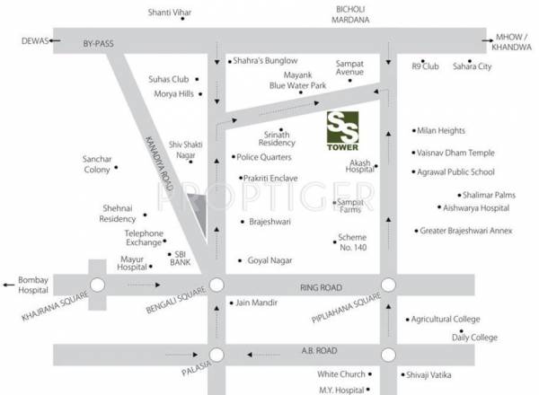 Images for Location Plan of Gnext Sahil Siddhivinayak Tower