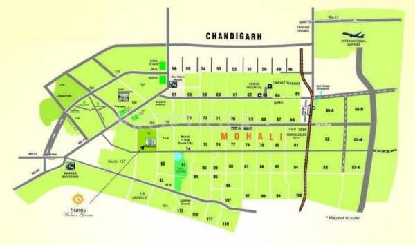 Images for Location Plan of Bajwa Sunny Urban Greens
