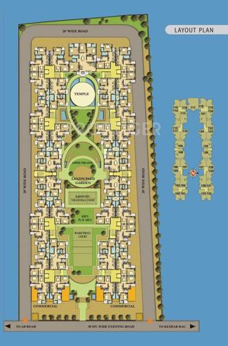 Images for Layout Plan of MGR Sahaj Residency sahaj-residency Images for Layout Plan of MGR Sahaj Residency