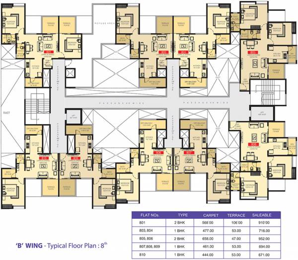 Images for Cluster Plan of V Satav Developers Mayuri Sunrise
