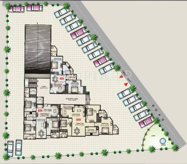 Images for Cluster Plan of Pearl Pearl Ambience Images for Cluster Plan of Pearl Pearl Ambience