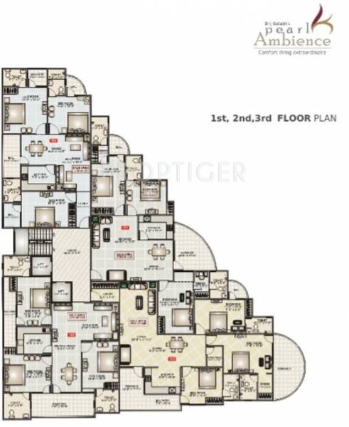 Images for Cluster Plan of Pearl Pearl Ambience Images for Cluster Plan of Pearl Pearl Ambience