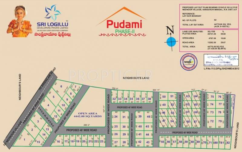 Images for Layout Plan of Sri Pudami Phase 2