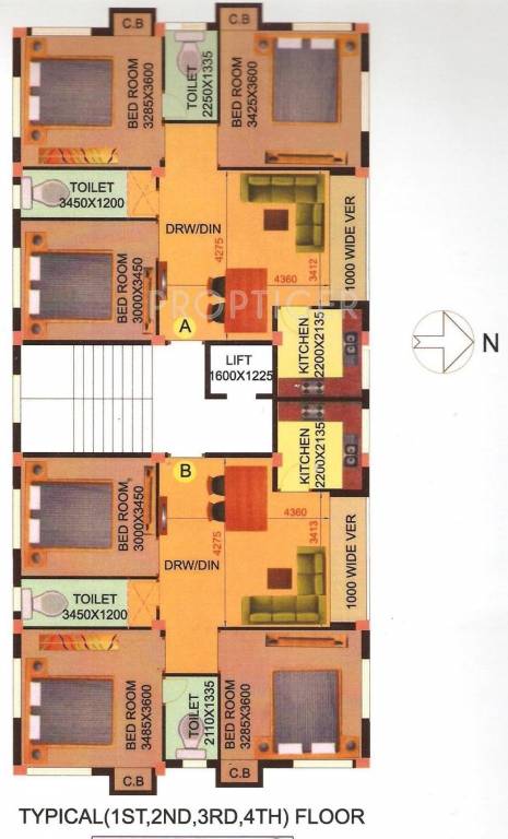 Images for Cluster Plan of Das Properties Piyush Garden