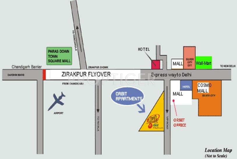 Images for Location Plan of Orbit Apartment Construction Orbit Apartments