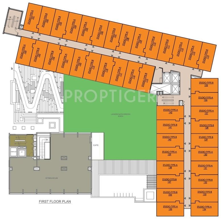  studio panache Images for Cluster Plan of Mahima Studio Panache