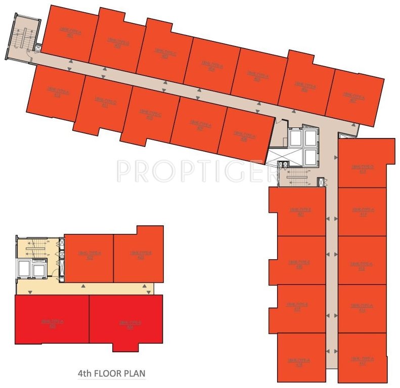  studio panache Images for Cluster Plan of Mahima Studio Panache