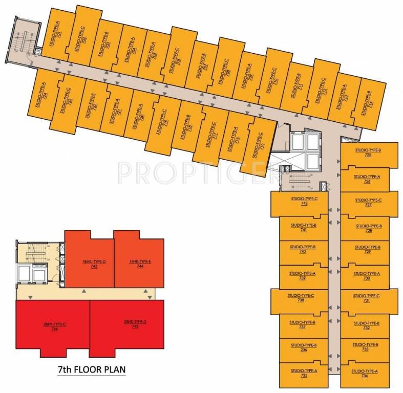  studio panache Images for Cluster Plan of Mahima Studio Panache