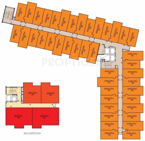  studio-panache Images for Cluster Plan of Mahima Studio Panache