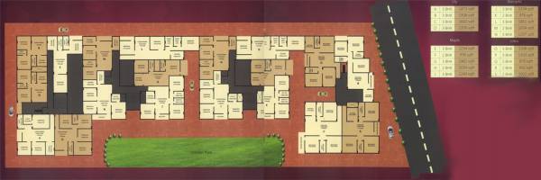 Images for Layout Plan of Asian Indigo Residency