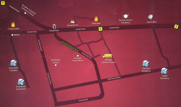 Images for Location Plan of Asian Indigo Residency