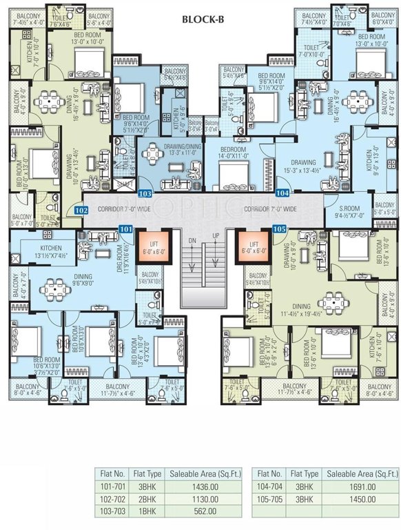 Images for Cluster Plan of Anukampa Tulip