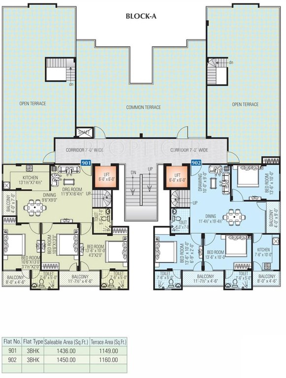  tulip Wing B Cluster Plan