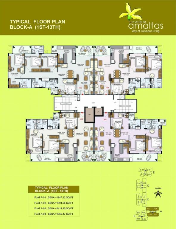 Images for Cluster Plan of Platinum Amaltas