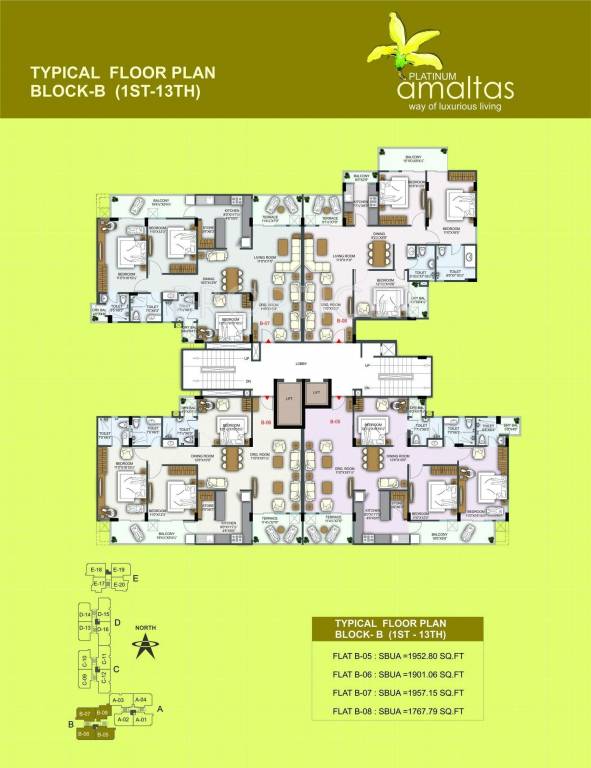 Images for Cluster Plan of Platinum Amaltas