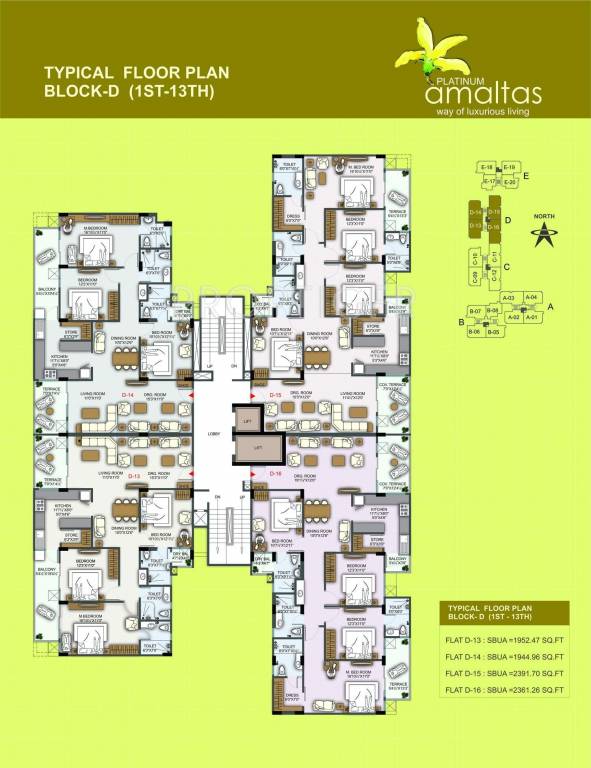 Images for Cluster Plan of Platinum Amaltas