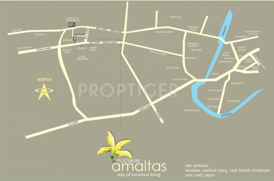 Images for Location Plan of Platinum Amaltas