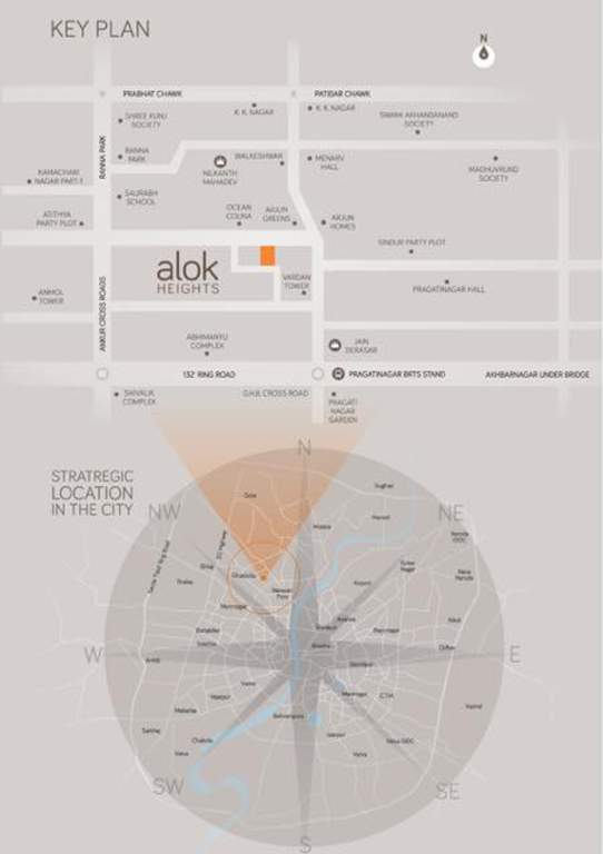Images for Location Plan of Alok Alok Heights