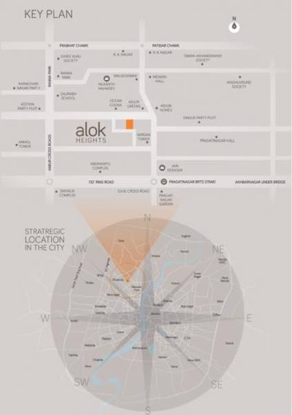 Images for Location Plan of Alok Alok Heights Images for Location Plan of Alok Alok Heights