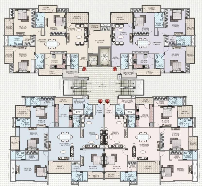 Images for Cluster Plan of Upasna Karan Upasana Residency