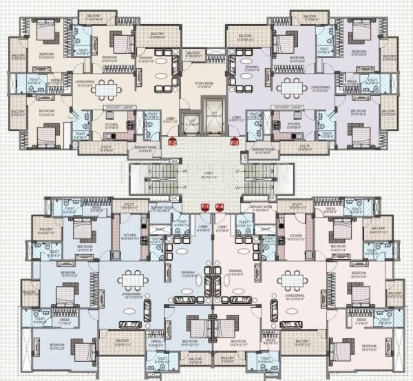 Images for Cluster Plan of Upasna Karan Upasana Residency Images for Cluster Plan of Upasna Karan Upasana Residency