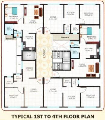 Images for Cluster Plan of Shree Developers Sai Arcade