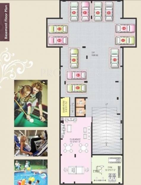 Images for Cluster Plan of Aradhana Bhavyaa Heights
