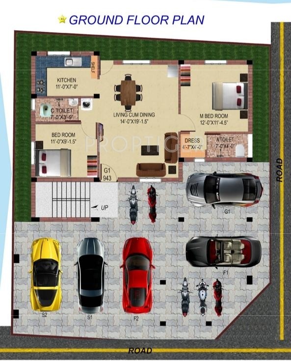 Images for Cluster Plan of Shree Fa Flats