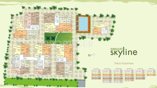  skyline Images for Master Plan of Swagat Skyline