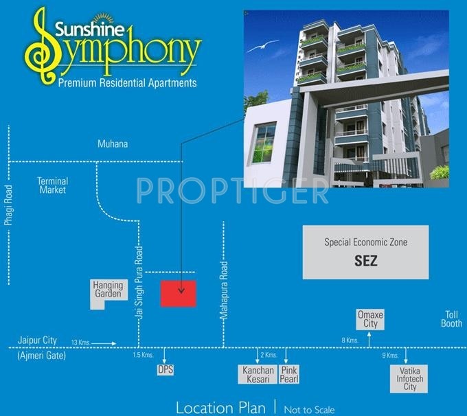 Images for Location Plan of Dhanuka Sunshine Symphony