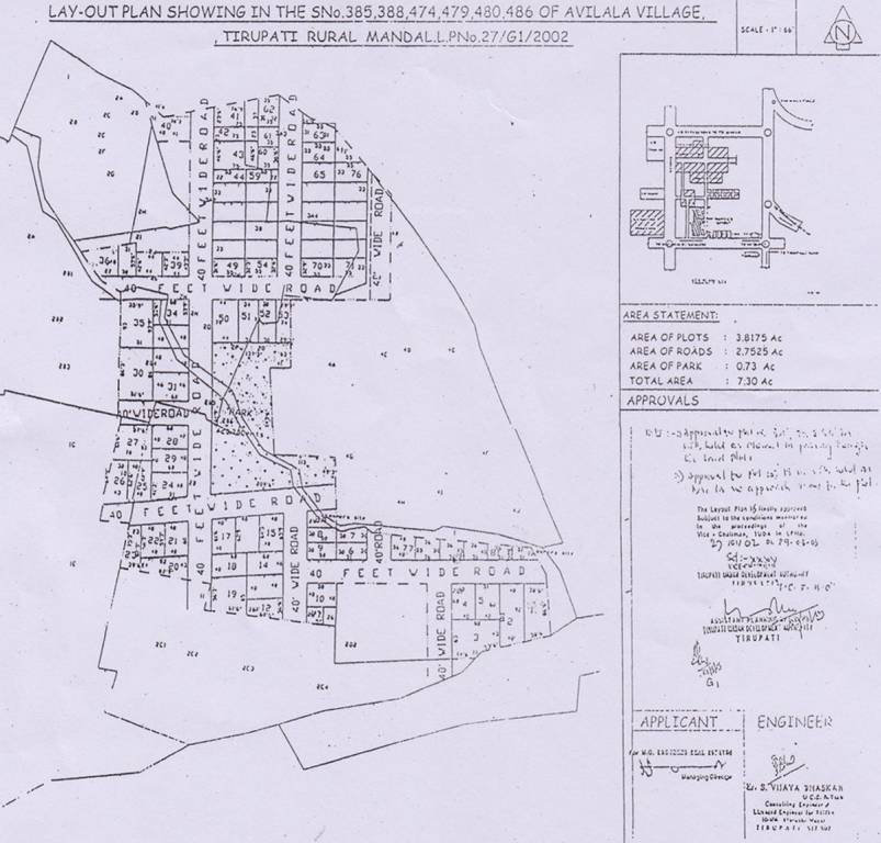 Images for Layout Plan of MG Sarathi Nagar